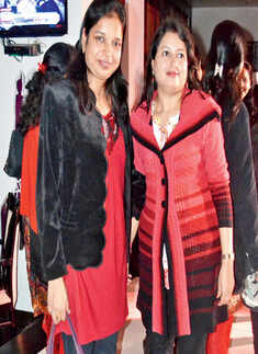 Ladies get together at a party