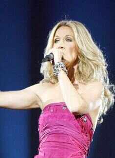 Celine Dion's concert