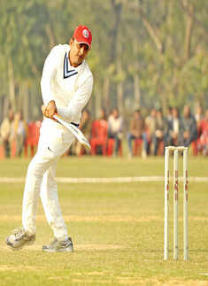 Friendly cricket match