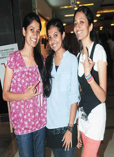 Flash mob during Valentine's celebration