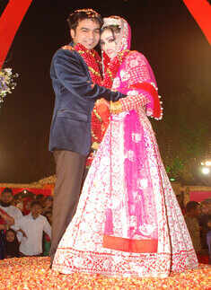 Shahbaaz, Umay tie the knot in Bangalore