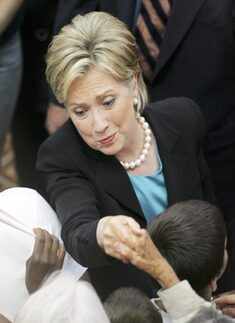 Hillary Clinton backs Obama
