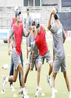 Tri-Series: Practice session