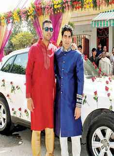 Zorawar and Akansha's wedding ceremony