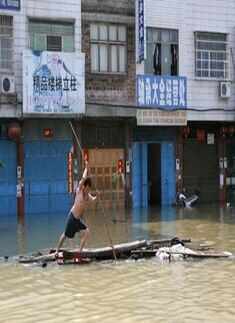 Rains devastate China