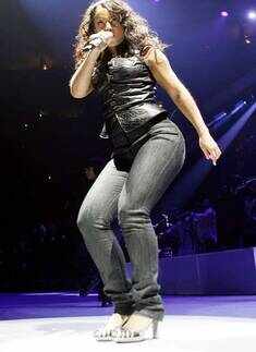 Alicia Keys performs