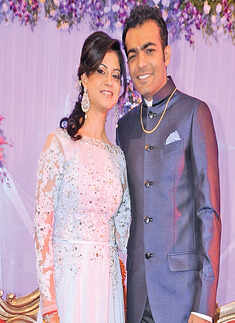 Shubham, Sakshi Bhagat's ring ceremony