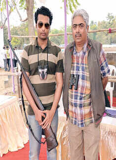 Rifle shooting competition