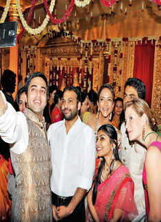 Kaushik & Ashritha's wedding ceremony