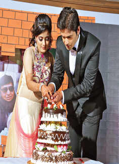 Himansh, Bhawna's ring ceremony in Indore