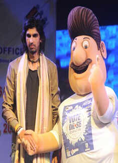 Ishant Sharma @ Voter awareness event