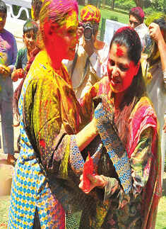 Holi party @ Jaipur palace