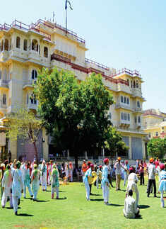 Holi party @ Jaipur palace