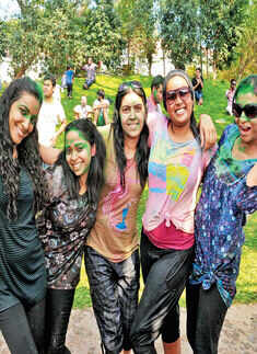 Hyderabad's tryst with Holi