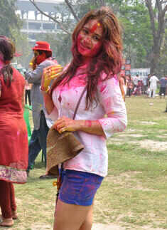 Ashtami Films' Holi Party