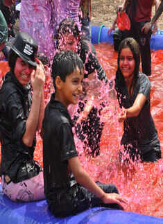 Ashtami Films' Holi Party