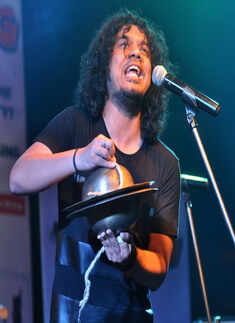 Papon at Jadavpur University