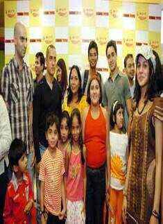 Celebrities at Mirchi studio