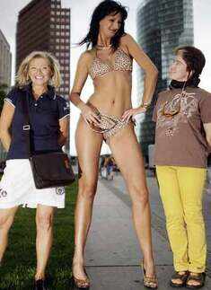 Iwona: Tallest model