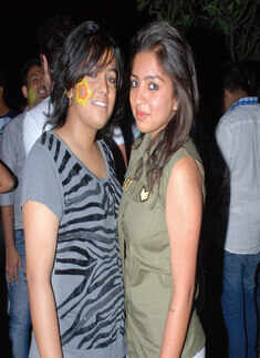 Party animals at Tech Neon party