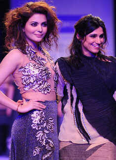 Ankita Shorey walks the ramp