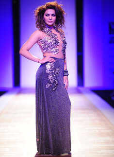 Ankita Shorey walks the ramp