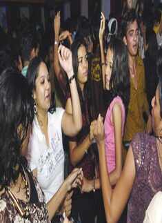 Freshers party at Fun Republic