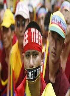 Protest against Olympics