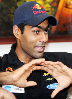 Karun Chandhok in city