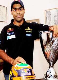 Karun Chandhok in city
