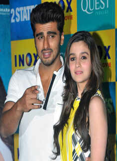 Alia, Arjun promote 2 States