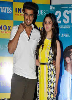 Alia, Arjun promote 2 States