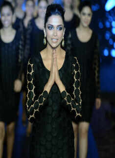 Celebs walk for Van Heusen