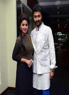 Celebs attend a fashion show