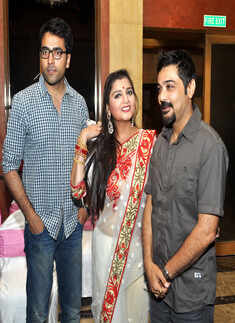 Prosenjit at a press meet