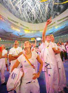 Olympics closing ceremony