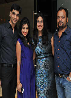 Rajeev, Sonal, Pawan and Harsha's party