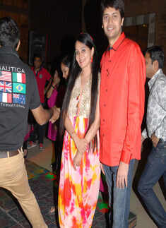 Ajanis and Thakars host party