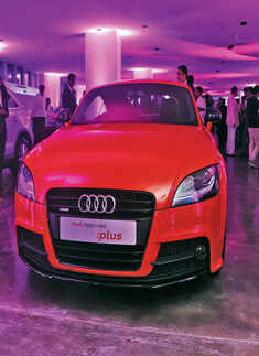 Abhishek @ Audi Gurgaon event