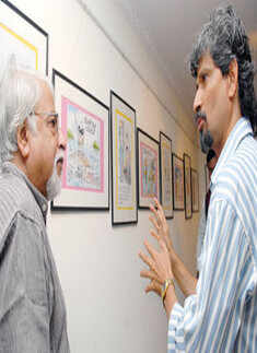 Cartoon exhibition