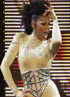 Janet in concert