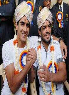 Felicitation of Olympians