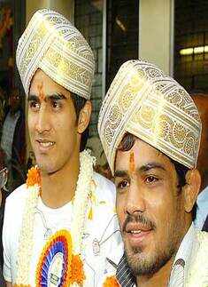 Felicitation of Olympians