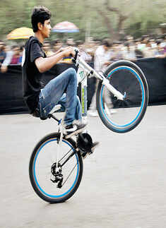 Stuntmania at Gandhi Hall