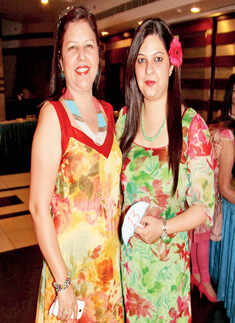 Meghna and Ritu's Hawaiian theme party