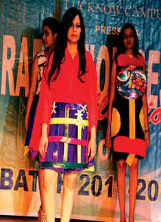 Fashion event of a private university