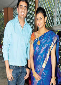 Soumya and Krishna's wedding ceremony