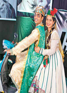 Retro-themed party in Indore