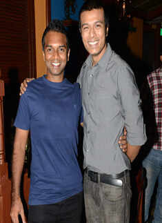 Retro Night party at Bikes & Barrels