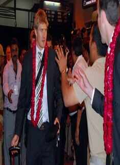 Australian team in Jaipur